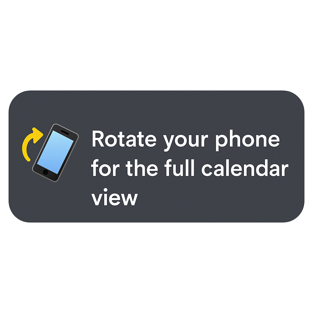 Rotate your phone
